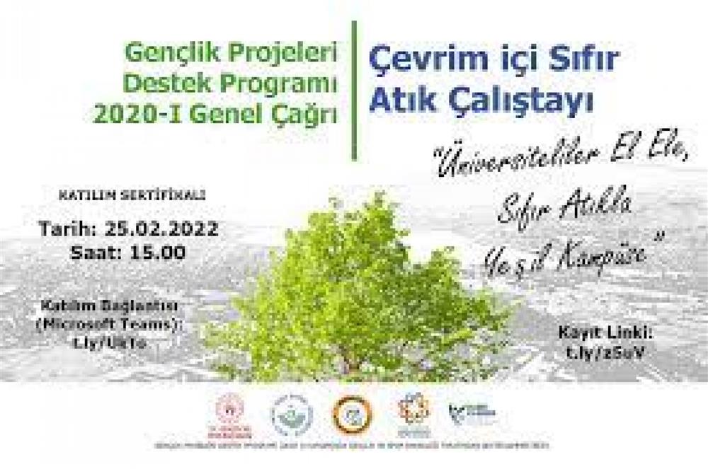 Çevrimiçi Sıfır Atık Çalıştayı Düzenlendi. galeri görseli